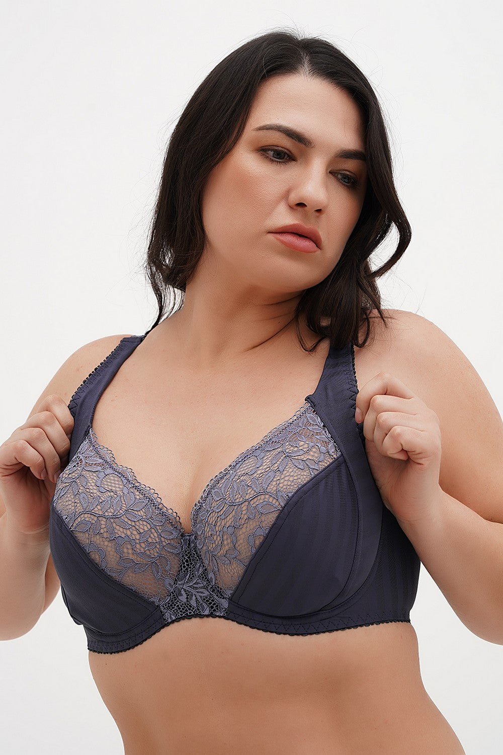 Полудублированный бюстгальтер SF-1612 dark night