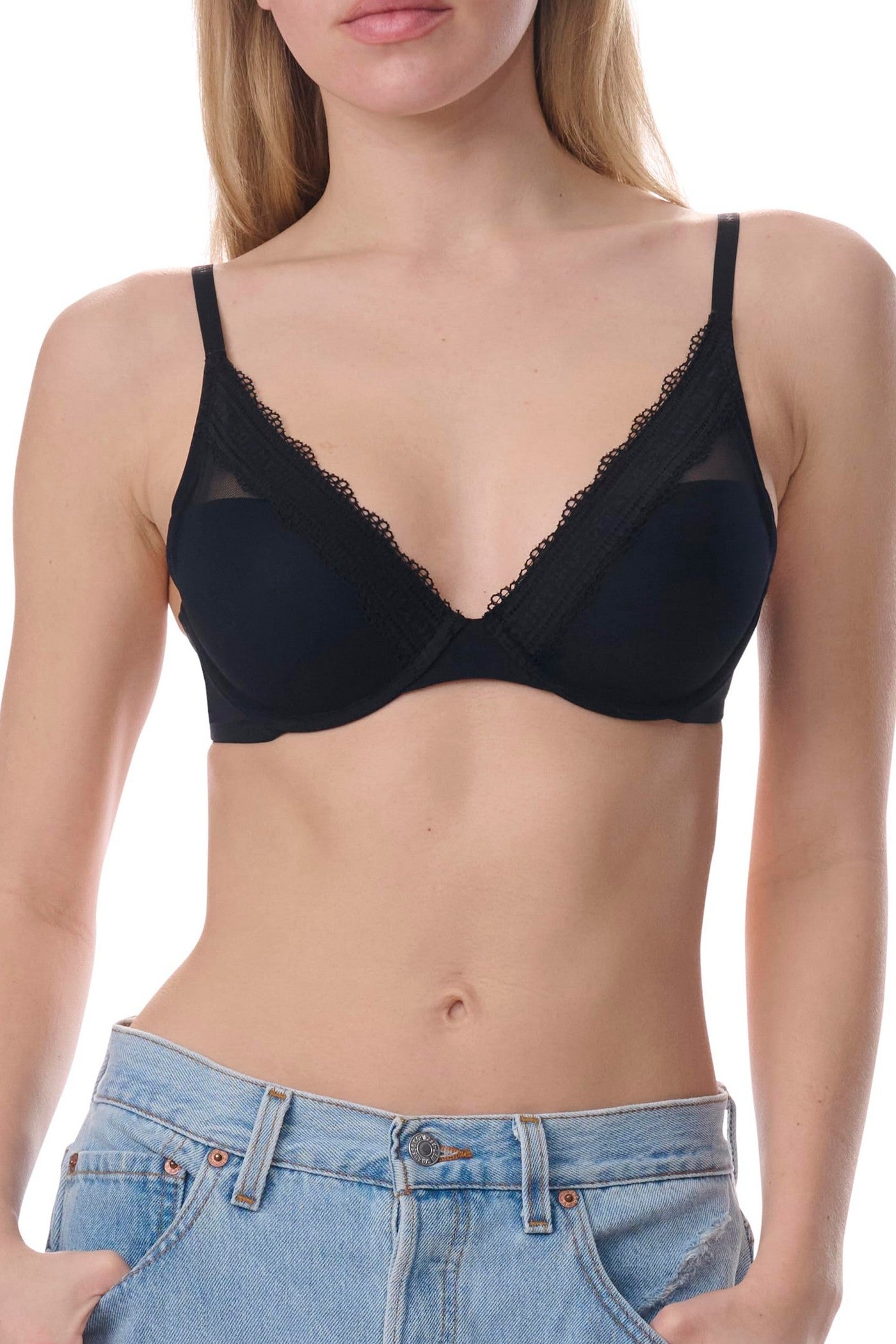 Уплотненный бюстгальтер 789102503 black