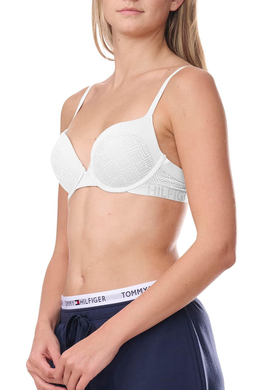 Бюстгальтер пуш-ап 997088586 (2 шт.) blue/white Tommy Hilfiger