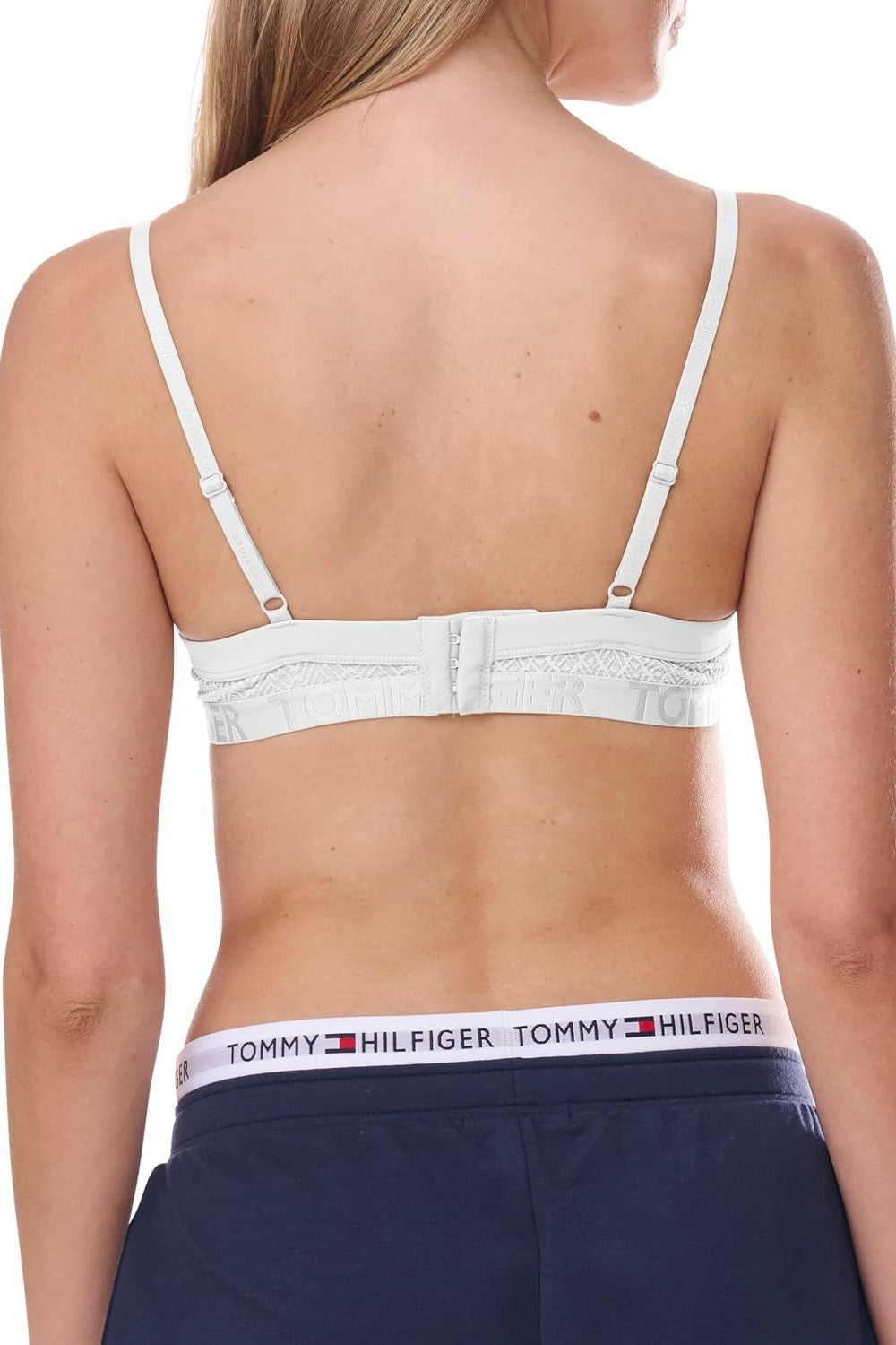 Бюстгальтер пуш-ап 997088586 (2 шт.) blue/white Tommy Hilfiger спина