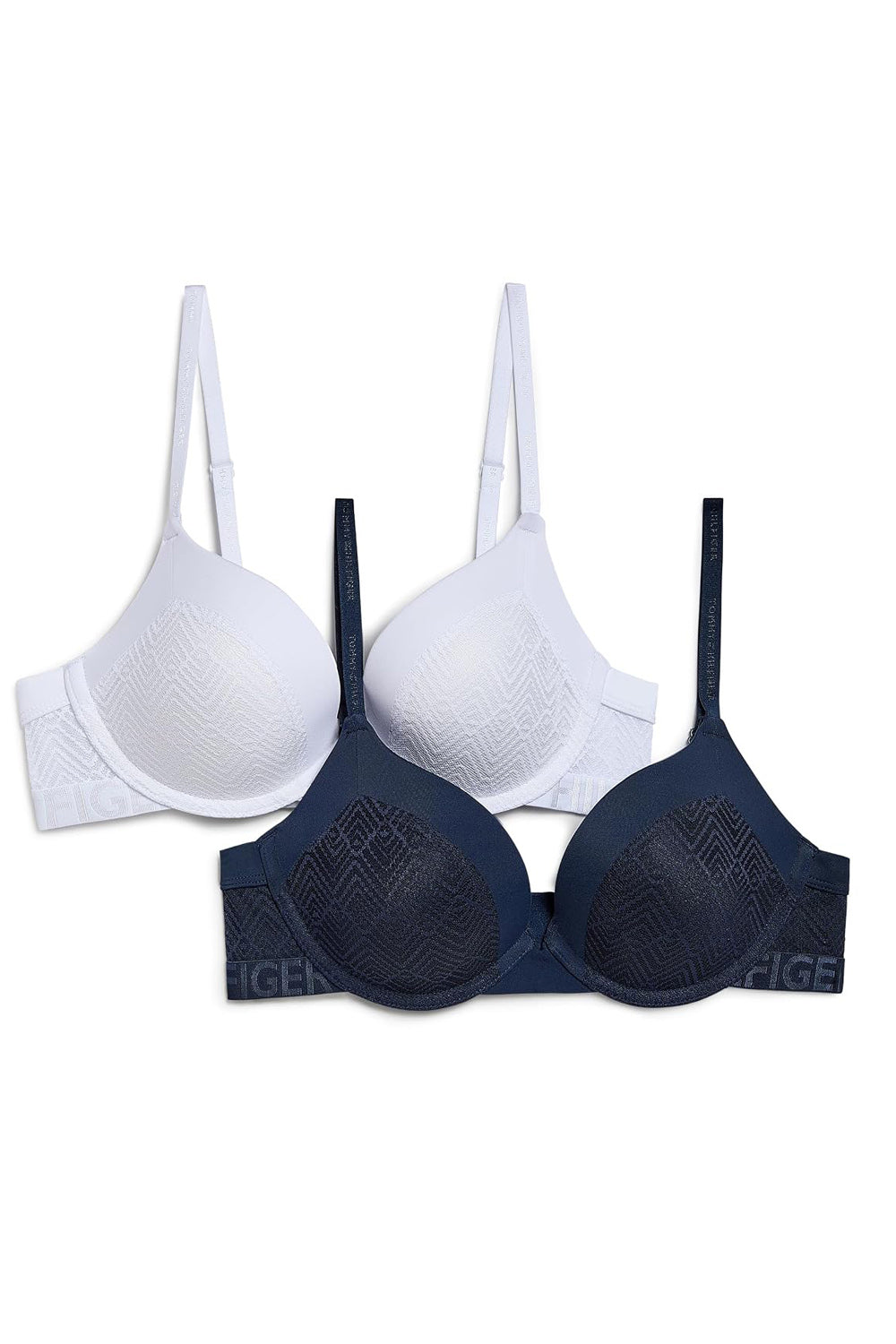 Бюстгальтер пуш-ап 997088586 (2 шт.) blue/white Tommy Hilfiger