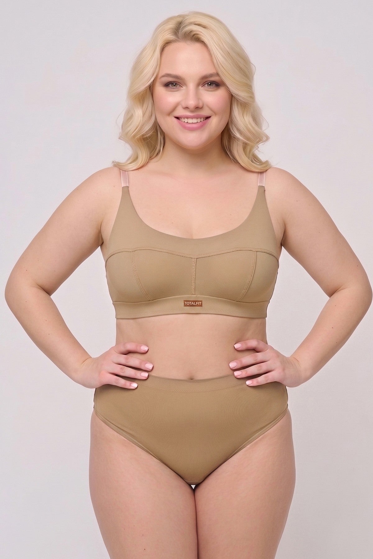 Бра-топ із бавовни T53-KHL321 Basic Touch Totalfit