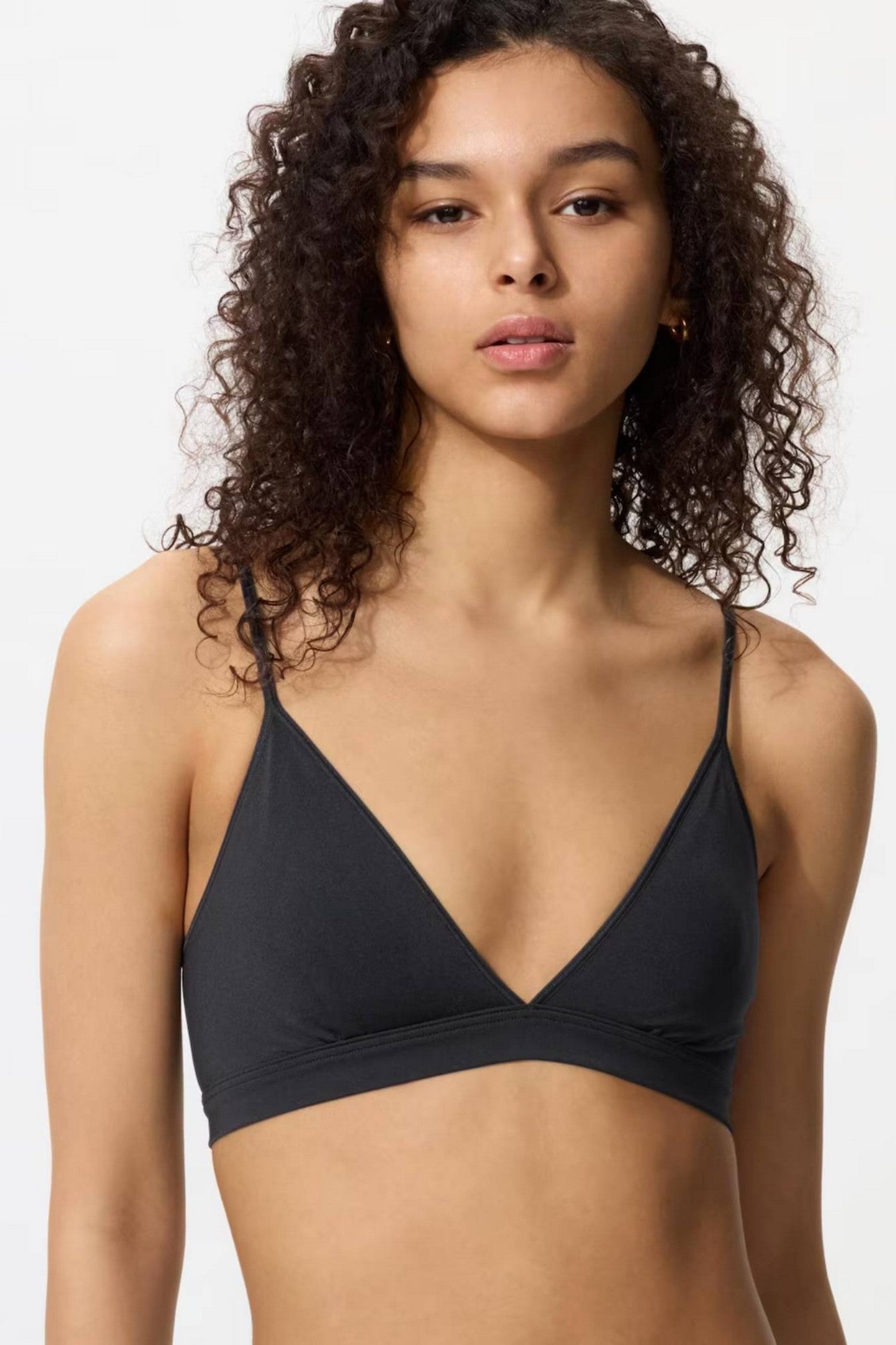 Гладкий браслет 187839408 Black Uniqlo