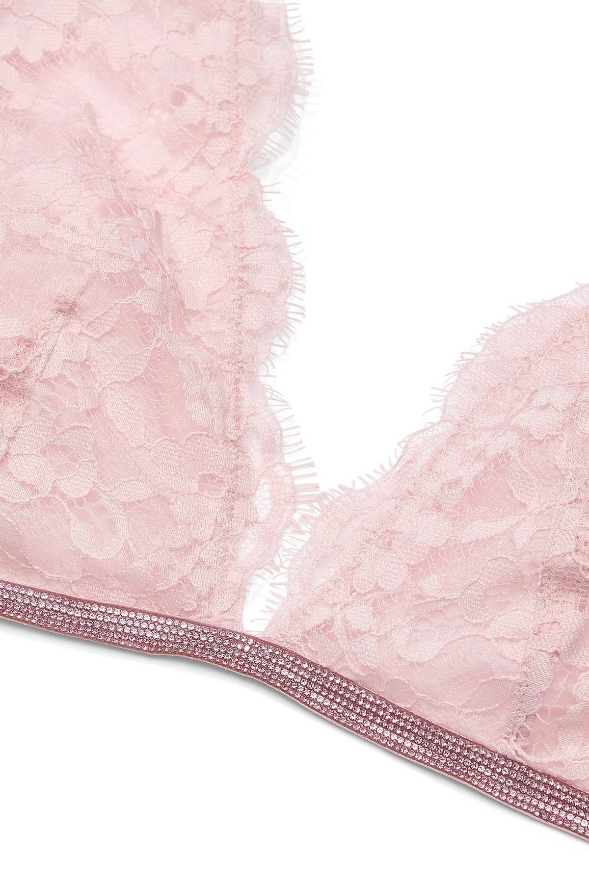 Мереживний бралет зі стразами 247703099 rose Victoria`s Secret мереживо