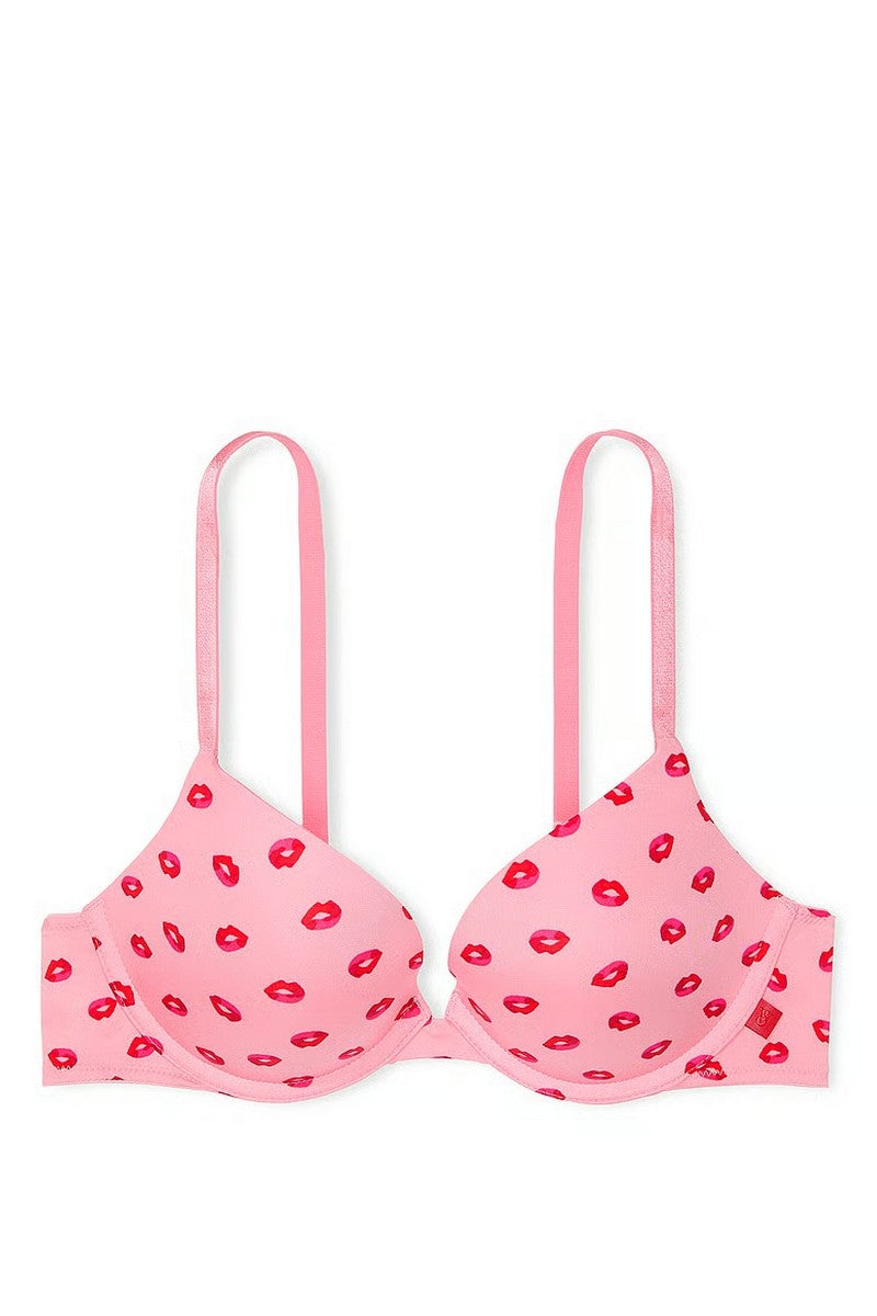 Бюстгальтер пуш-ап с принтом 129680987 rose