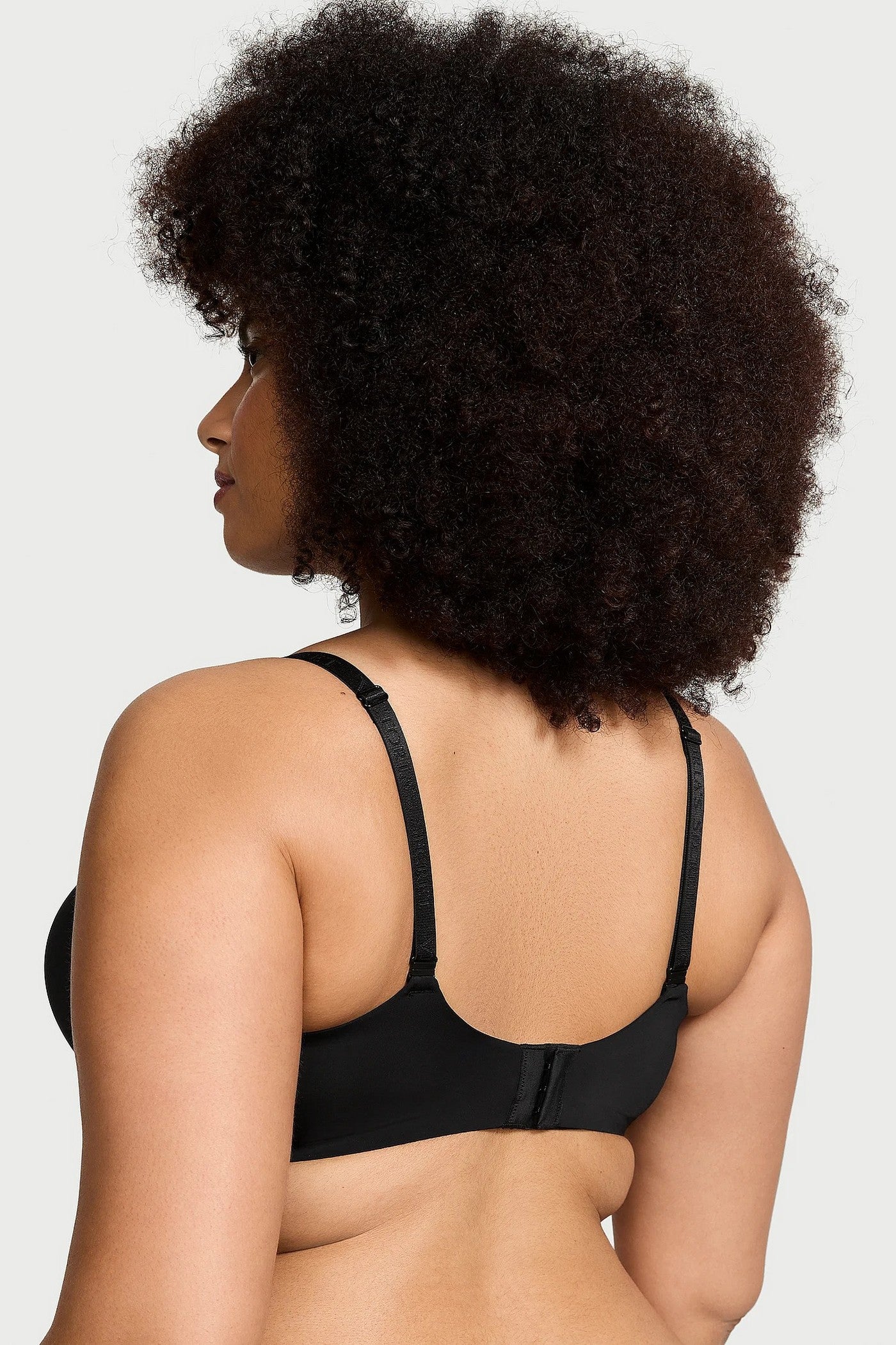 Гладкий бюстгальтер 157835482 black Victoria`s Secret спина