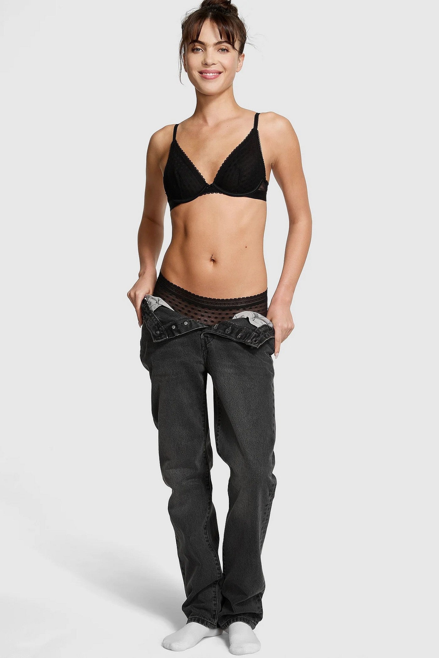 Мягкий бюстгальтер 181065937 black