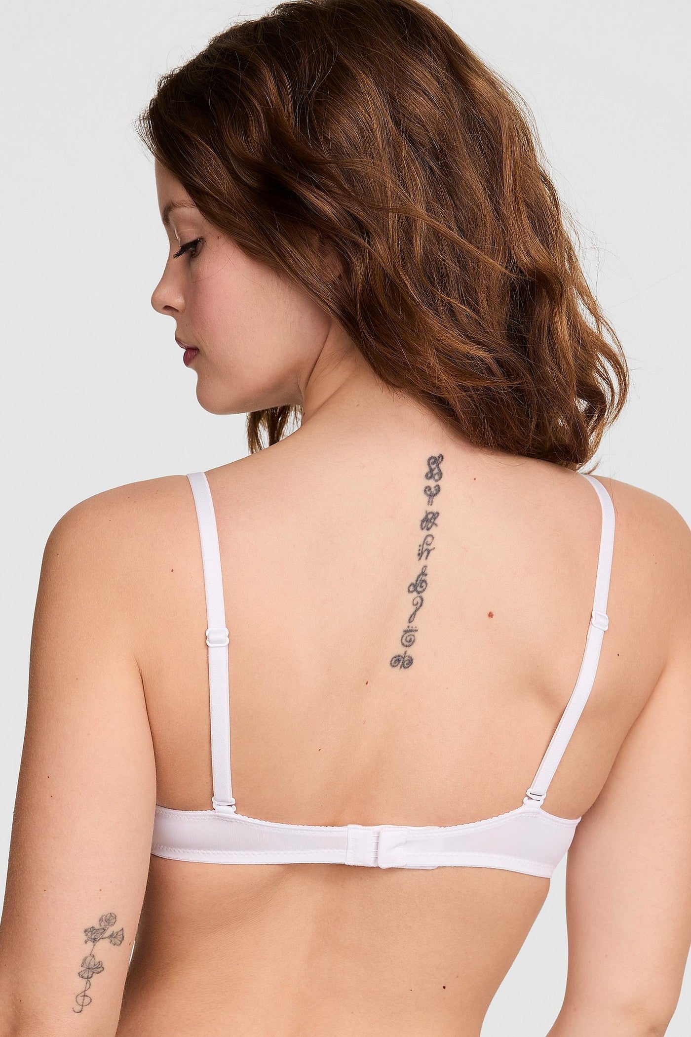 Базовий бюстгальтер пуш-ап 225248780 white Victoria`s Secret спина