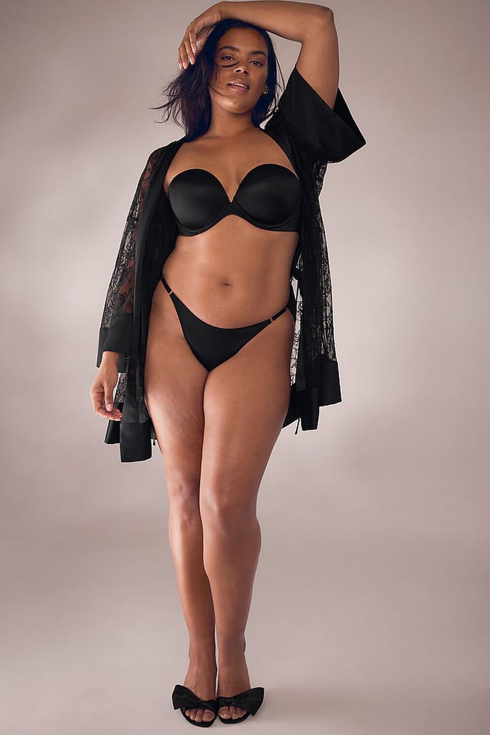 Бюстгальтер пуш-ап 282492721 black Victoria`s Secret