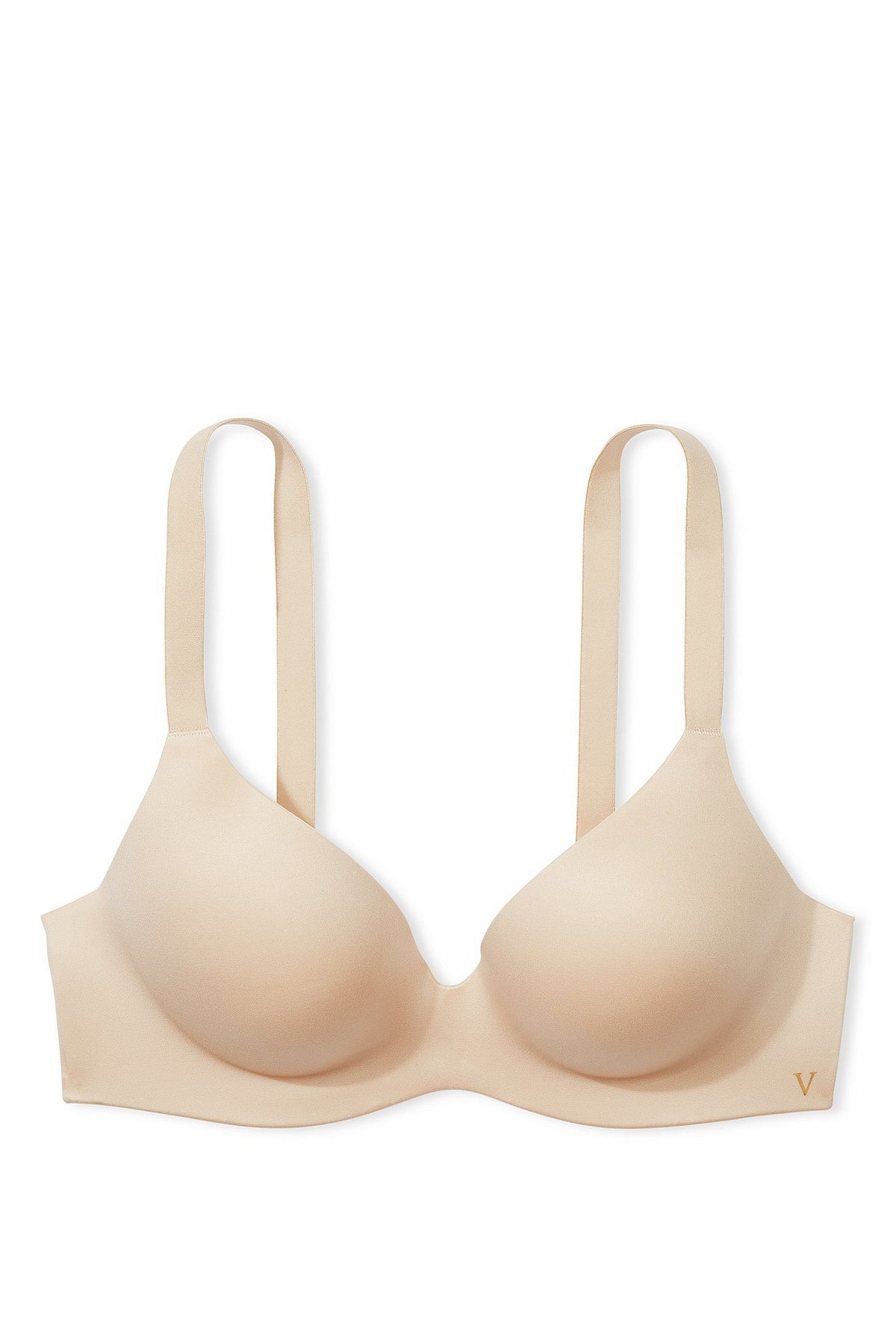 Бюстгальтер безшовні пуш-ап 286149803 beige Victoria`s Secret