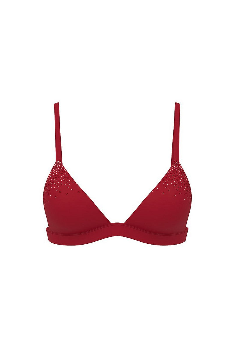 Бюстгальтер пуш-ап зі стразами 384407241 red Victoria`s Secret