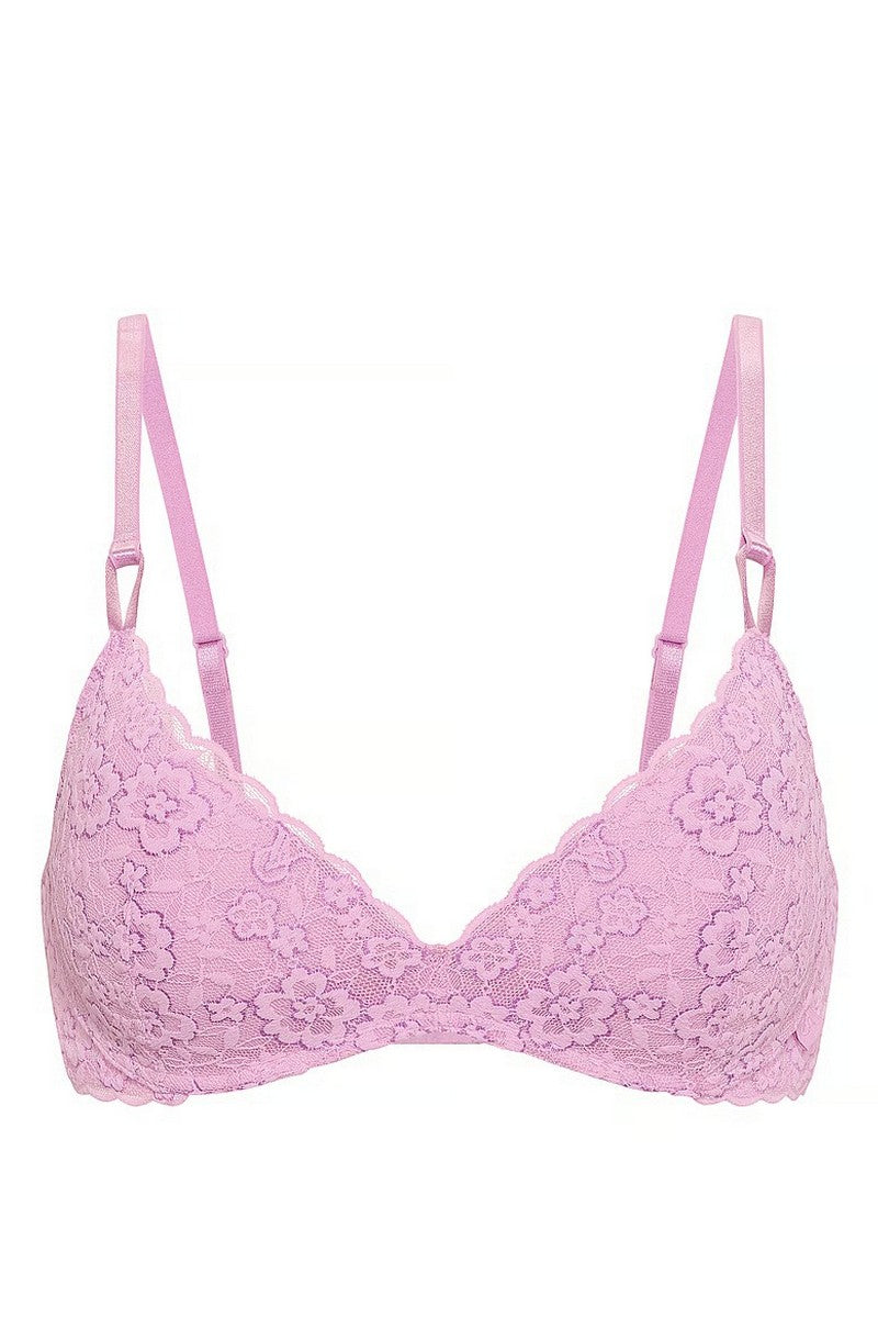 Мереживний бюстгальтер пуш-ап 390807788 lilac Victoria`s Secret