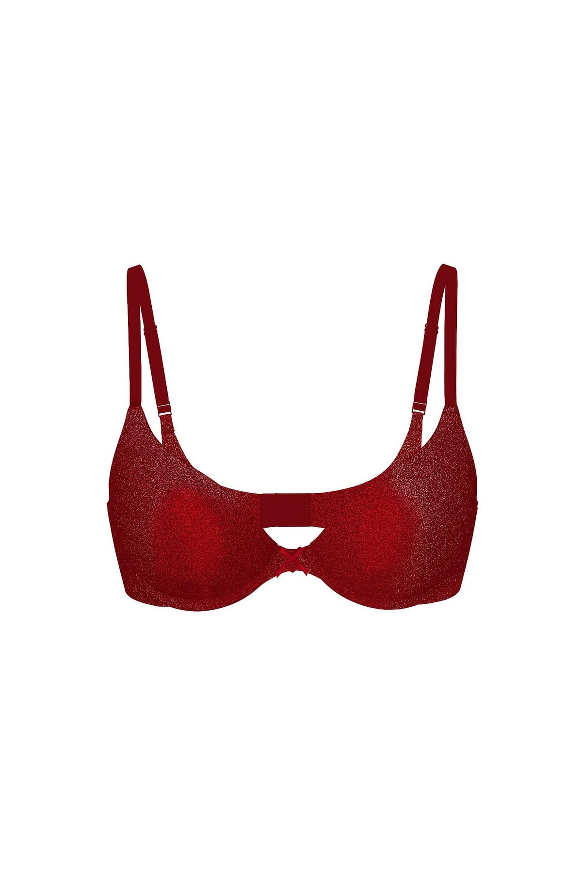Бюстгальтер пуш-ап із шиммером 416560826 red Victoria`s Secret