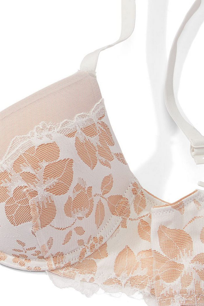 Бюстгальтер пуш-ап с принтом 419611469 milk