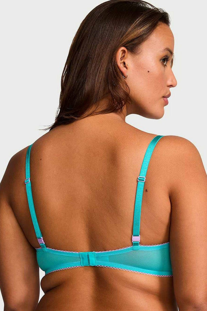 Бюстгальтер із мікросітки 445556588 azure Victoria`s Secret