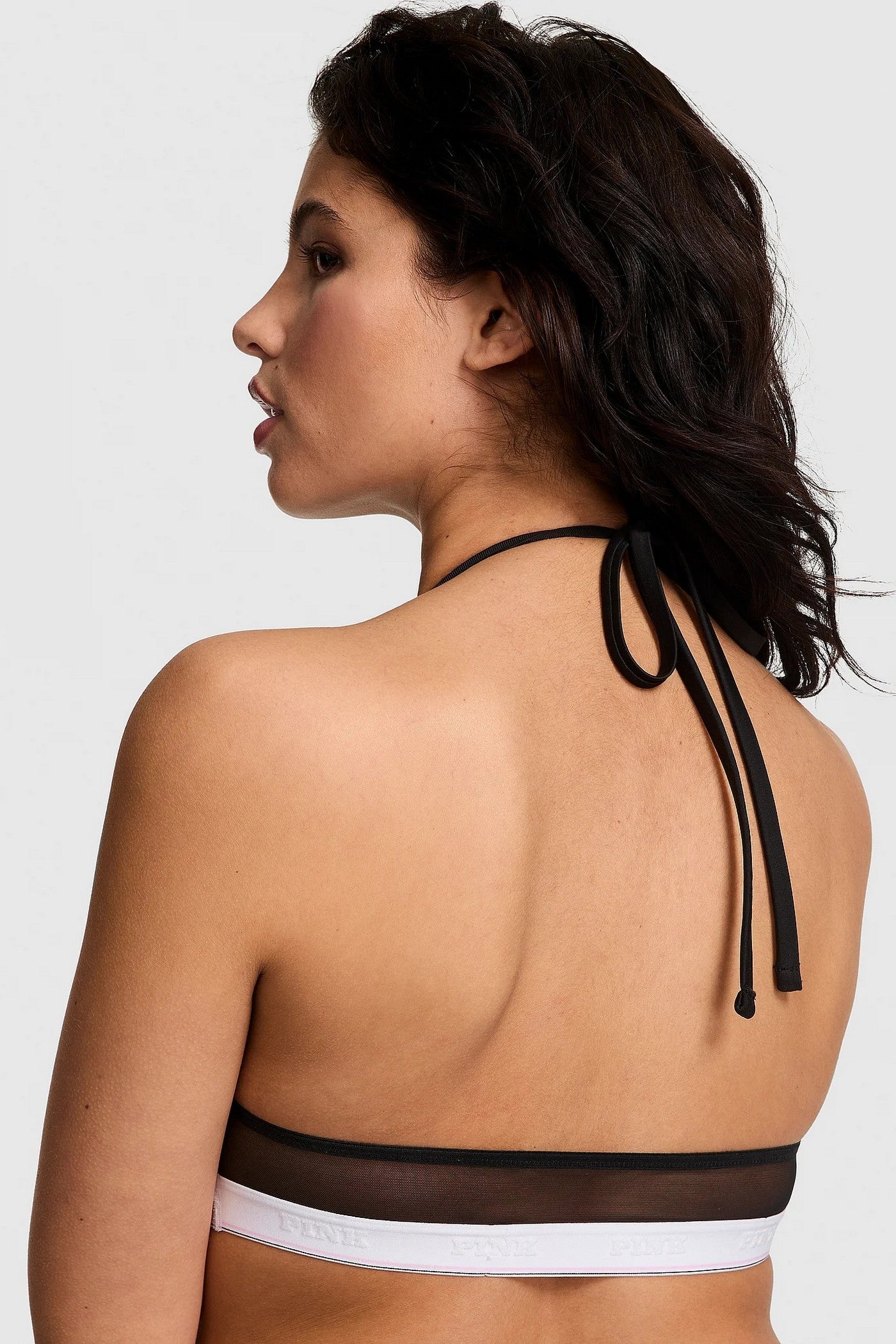 Бралет из микросетки 509789981 black