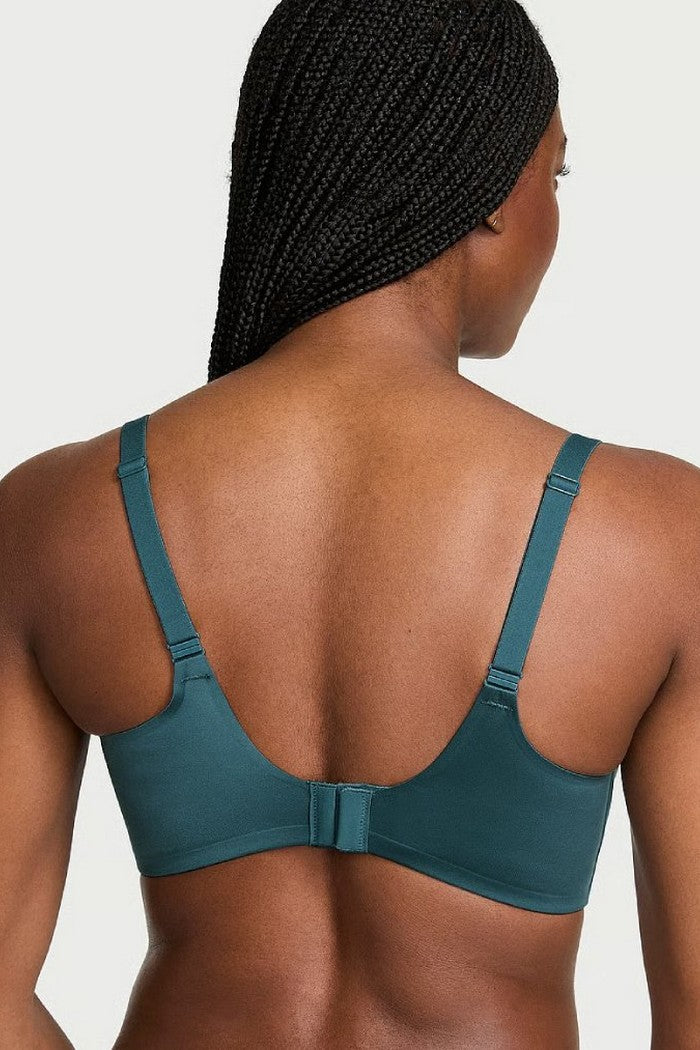 Безшовний бюстгальтер 509833623 azure Victoria`s Secret спина