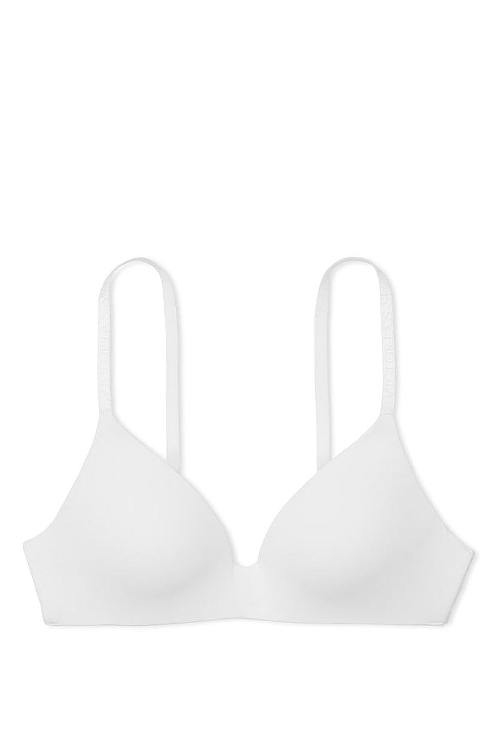 Ущільнений бюстгальтер без кісточок 523290039 white Victoria`s Secret