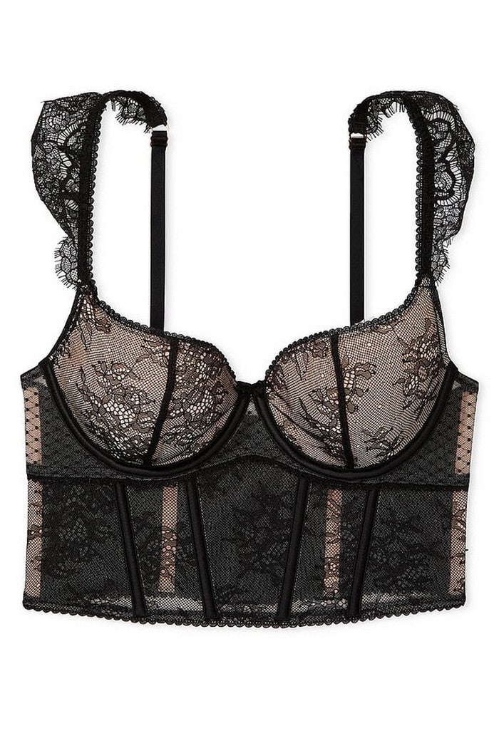 Мереживне бюстьє 540789209 black