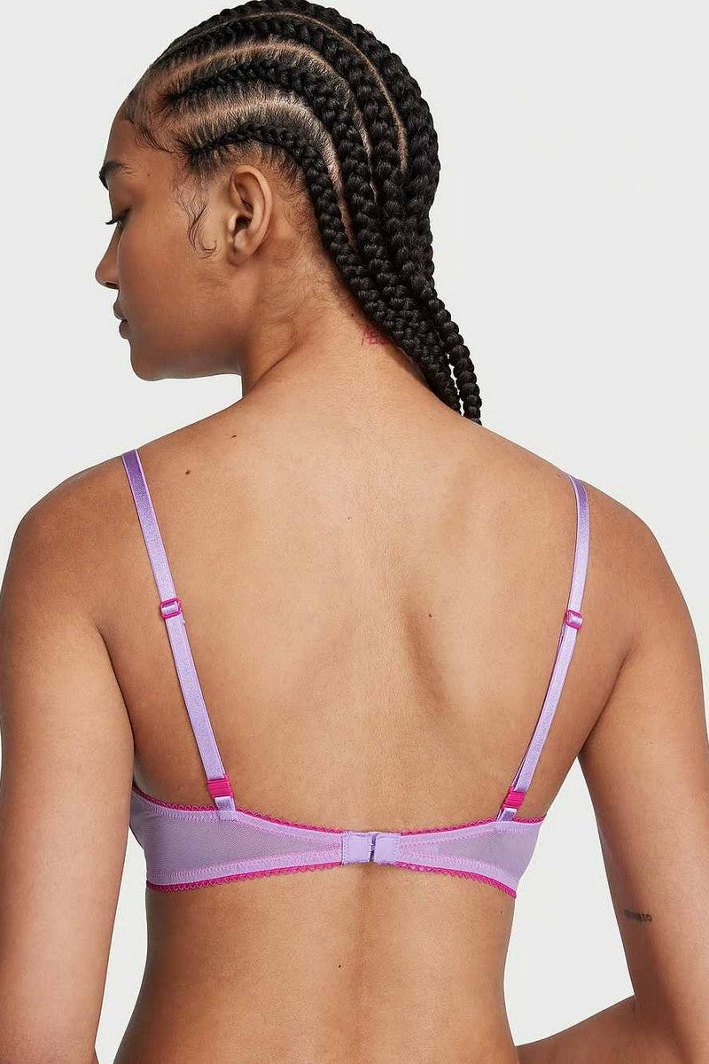 Бюстгальтер із мікросітки 576109295 lilac Victoria`s Secret