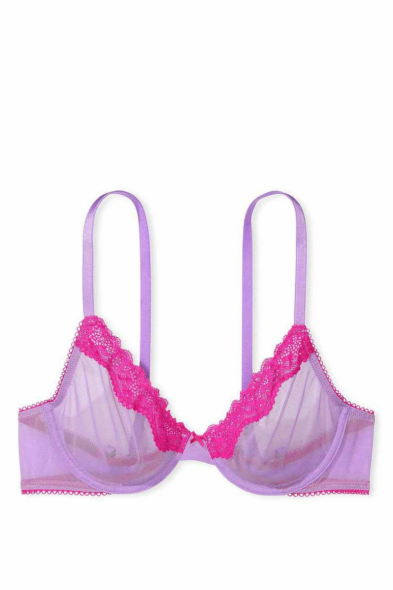 Бюстгальтер із мікросітки 576109295 lilac Victoria`s Secret