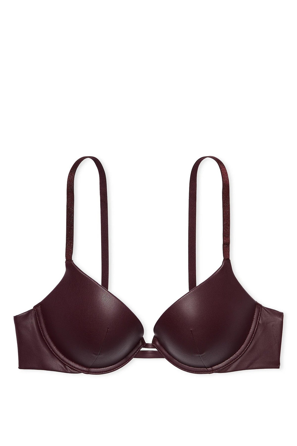 Бюстгальтер з екошкіри 576760318 bordo Victoria`s Secret