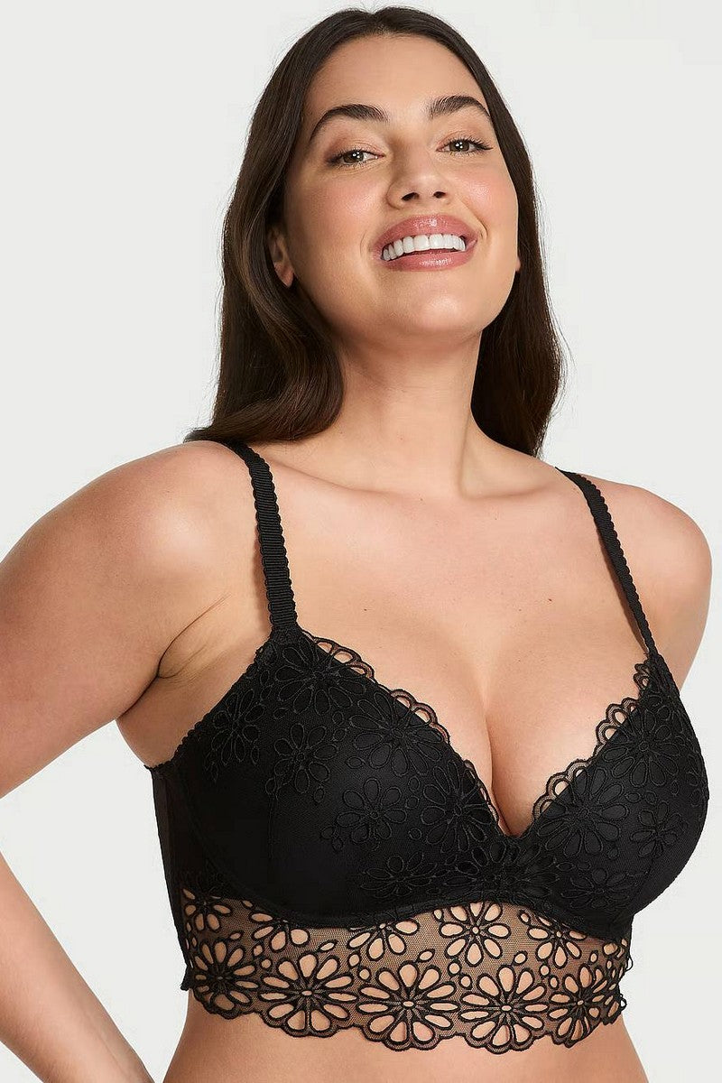 Ажурний бюстгальтер пуш-ап 583867338 black