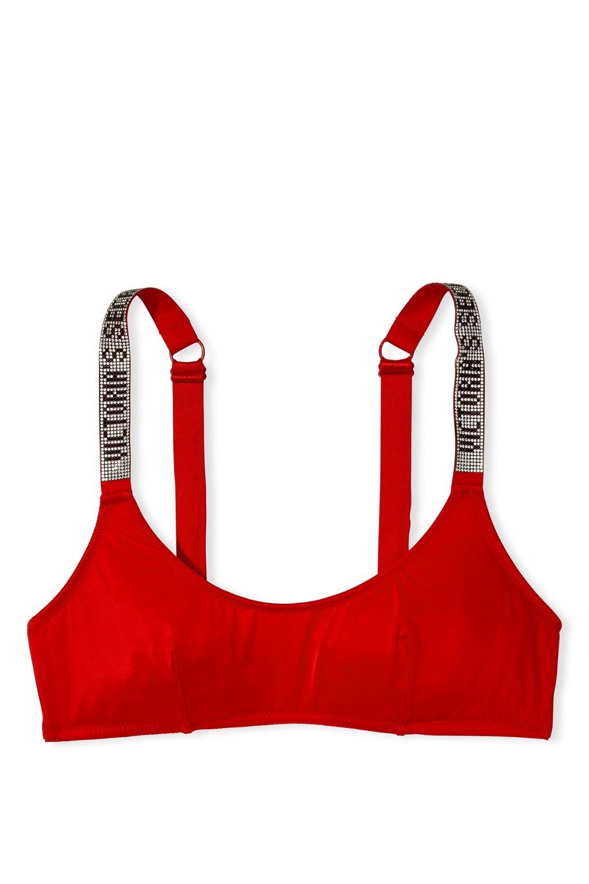 Гладкий бралет із стразами 584678048 red Victoria`s Secret