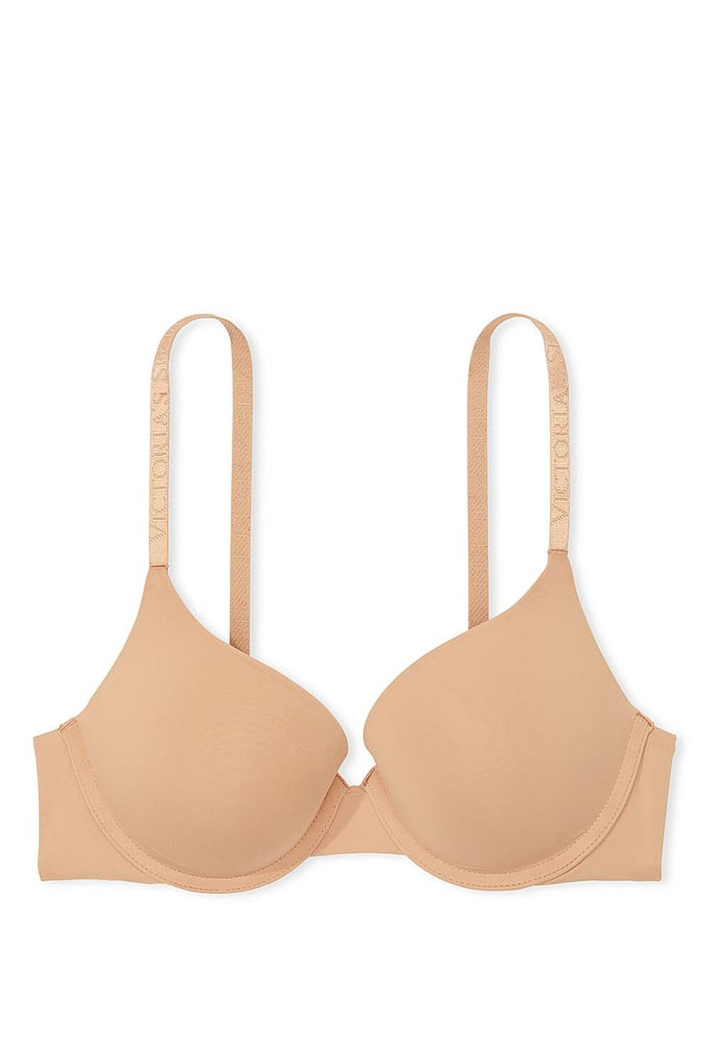 Гладкий бюстгальтер пуш-ап 585275698 beige Victoria`s Secret