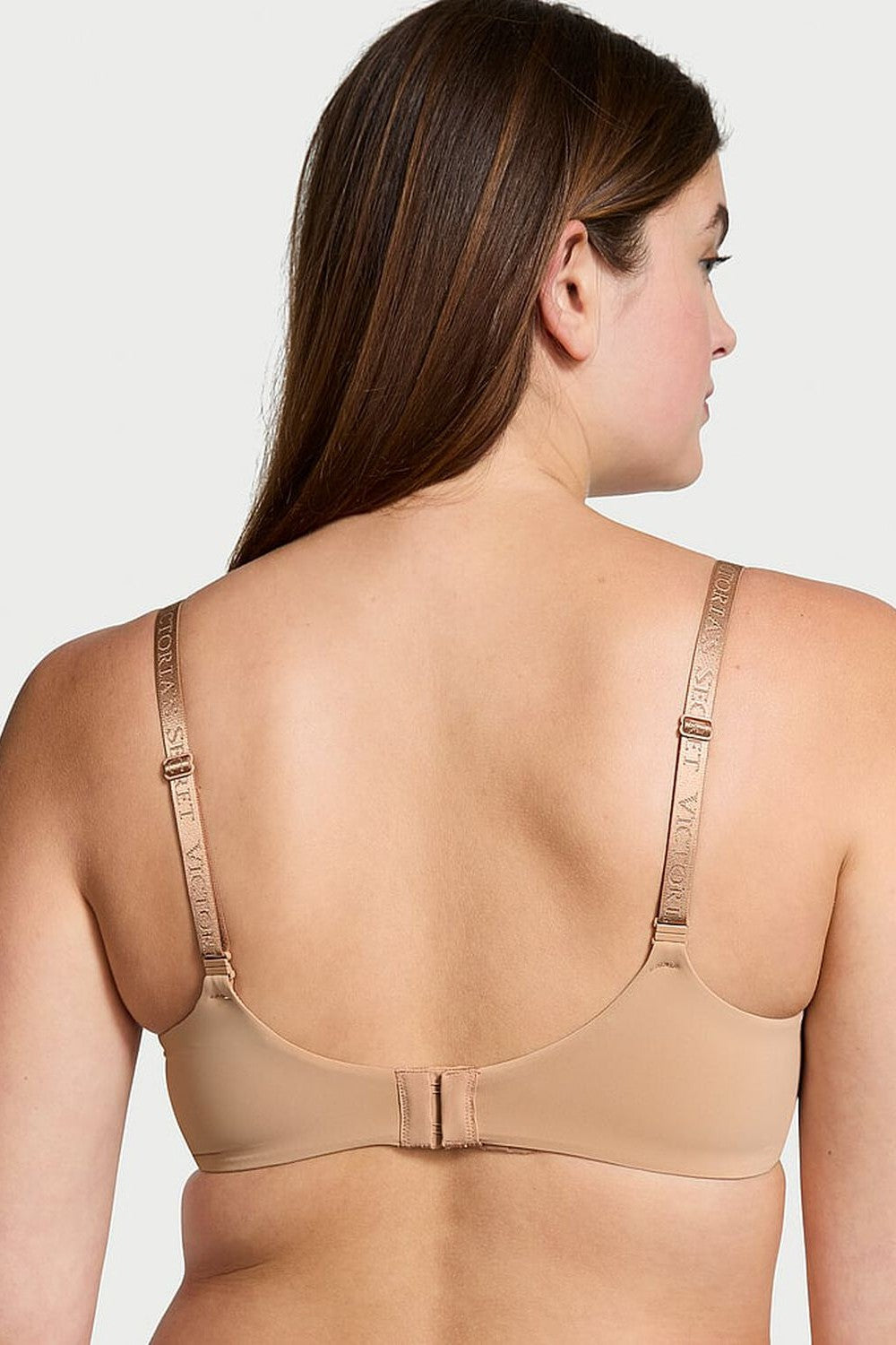 Гладкий бюстгальтер 626105137 beige Victoria`s Secret спина