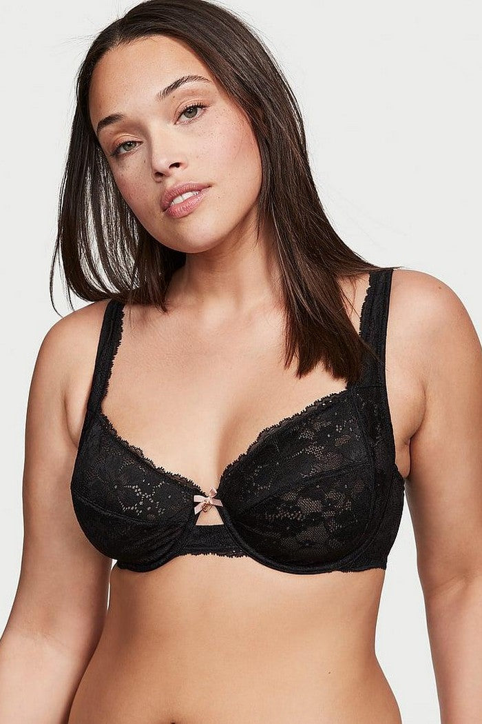 Мереживний бюстгальтер 652296330 black Victoria`s Secret