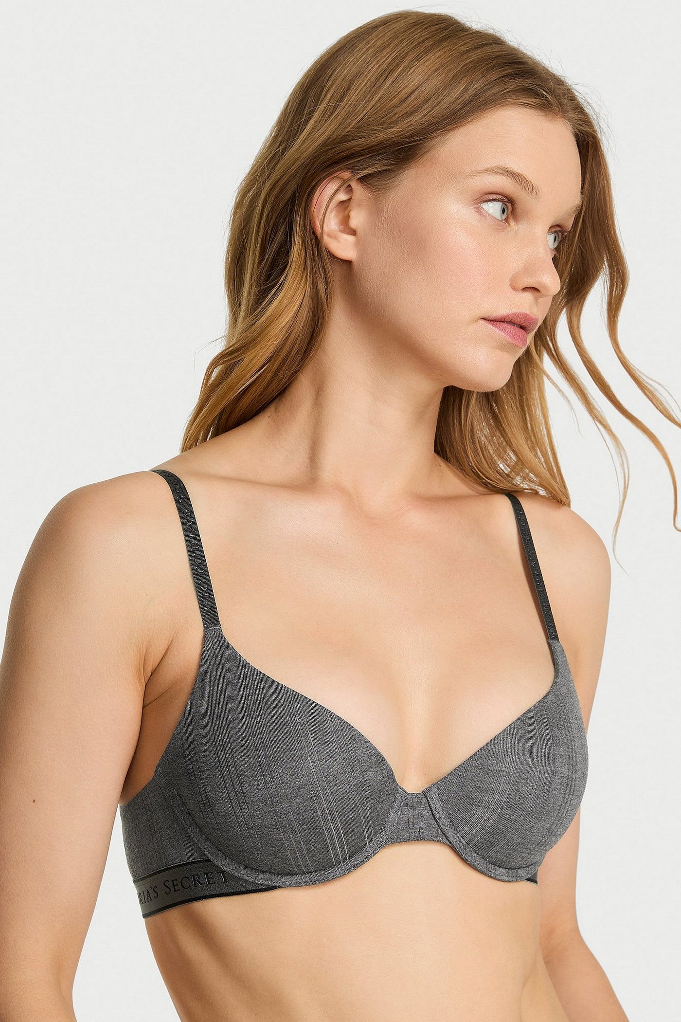 М'який бюстгальтер 664037734 gray Victoria`s Secret