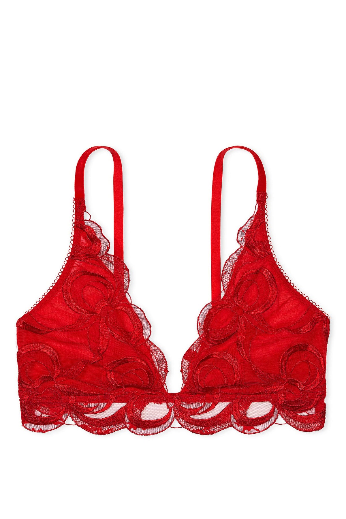Бралет із вишивкою 665566594 red Victoria`s Secret