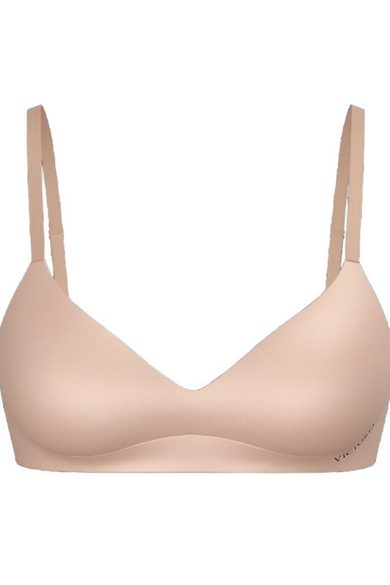 Бесшовный бюстгальтер без косточек 668985529 beige