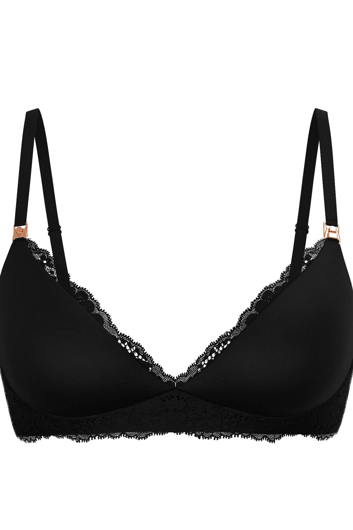 Гладкий бюстгальтер для годування 688735990 black Victoria`s Secret