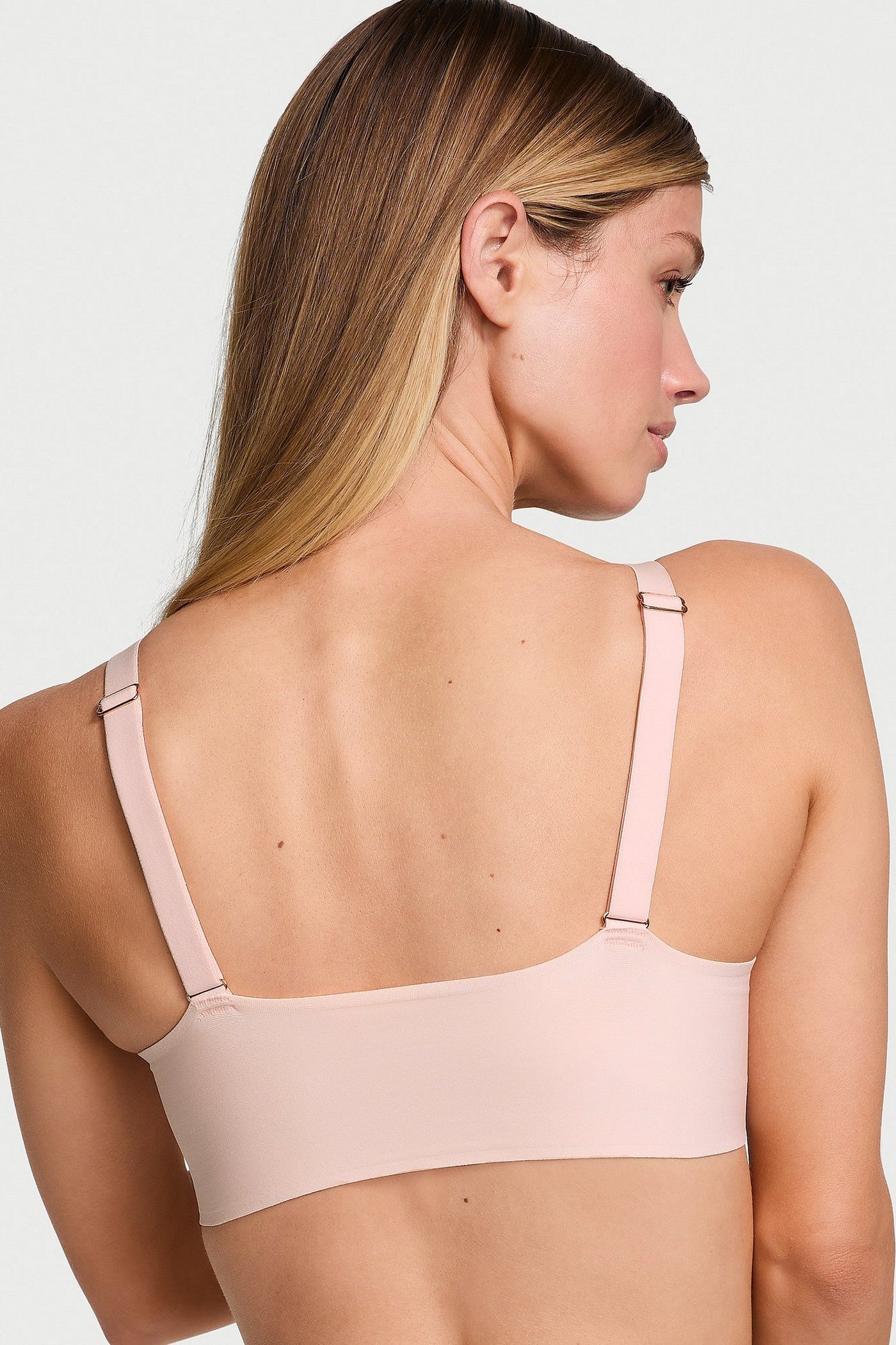 Бюстгальтер із застібкою спереду 725241985 rose Victoria`s Secret спина