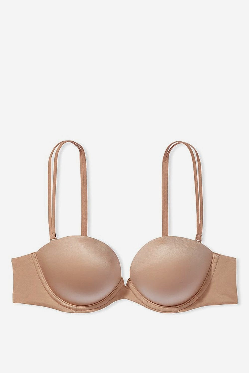 Гладкий бюстгальтер пуш-ап 730955603 beige Victoria`s Secret
