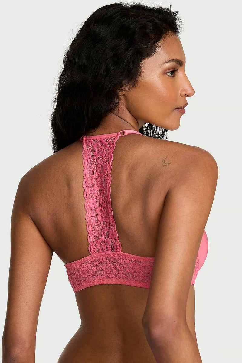 Бюстгальтер пуш-ап з мереживною спинкою 743568930 rose Victoria`s Secret