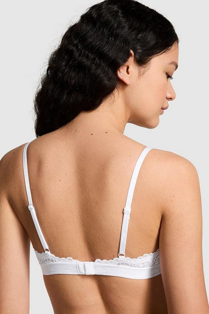 Кружевной бюстгальтер-бандо 767295476 white