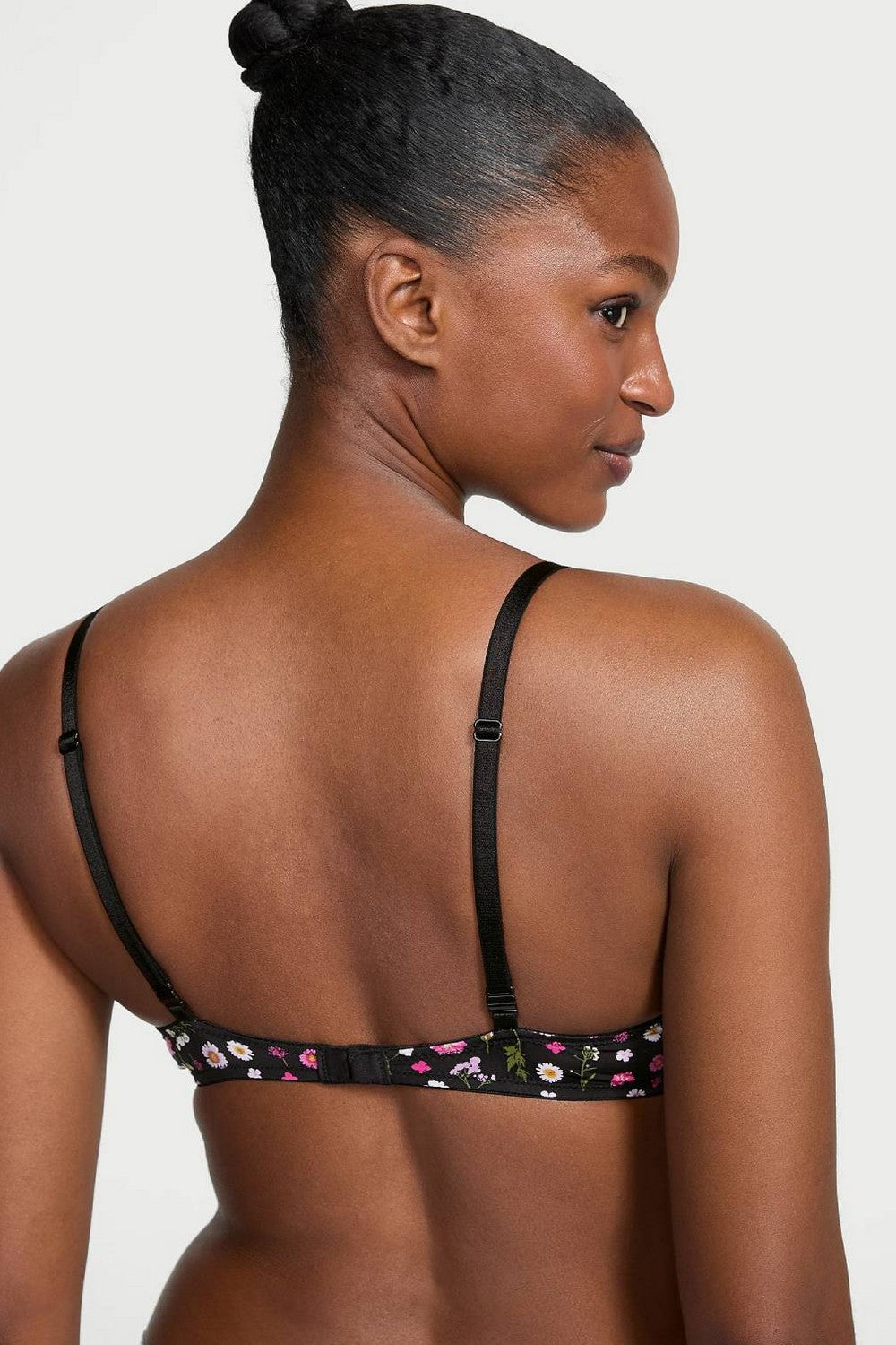 Бюстгальтер пуш-ап з принтом 811566099 black