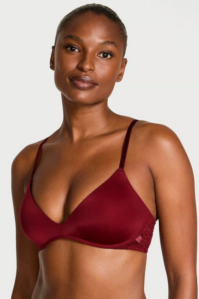Бюстгальтер пуш-ап без кісточок 829302247 bordo Victoria`s Secret