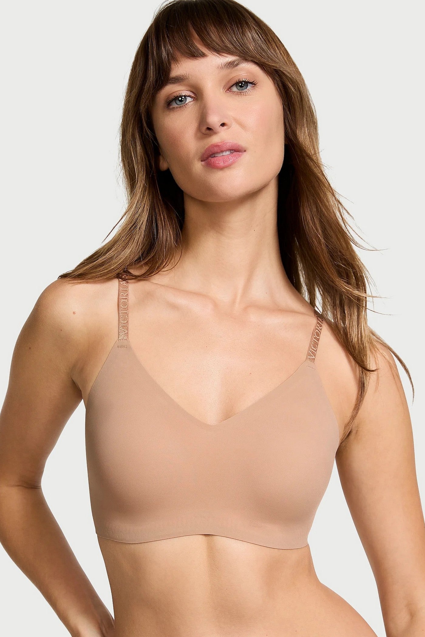 Бесшовный бюстгальтер без косточек 847000968 beige