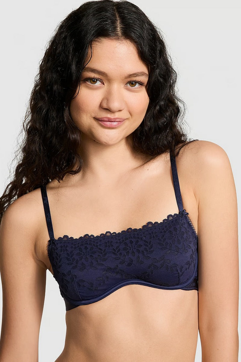 Кружевной бюстгальтер 853707440 blue