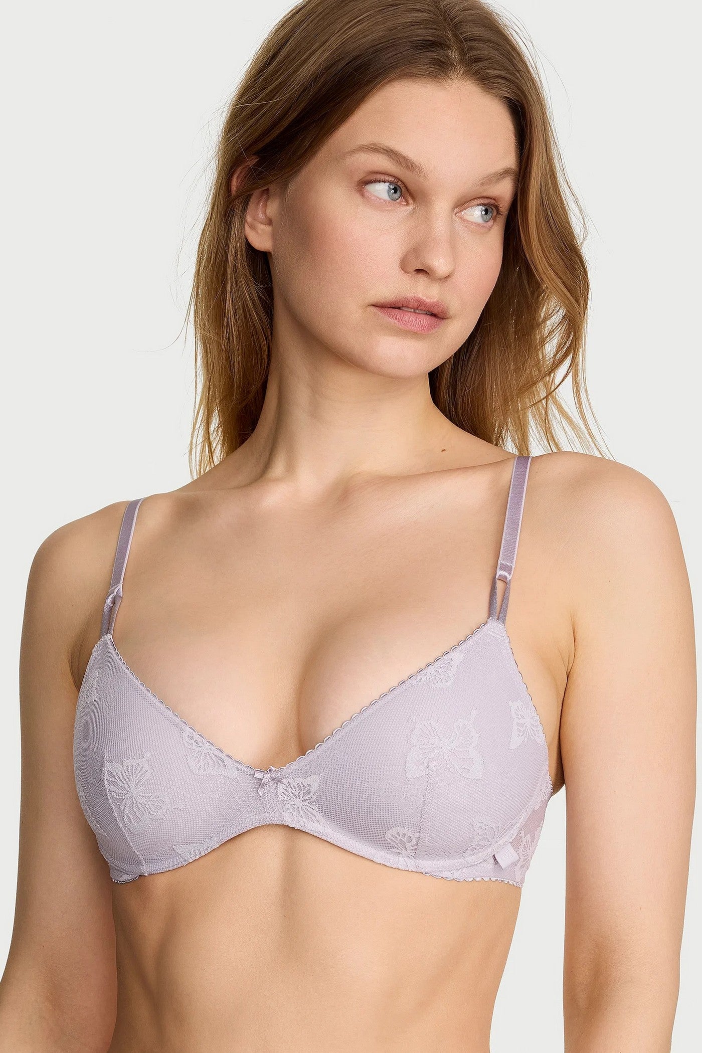 Бюстгальтер пуш-ап без кісточок 867181048 lilac Victoria`s Secret
