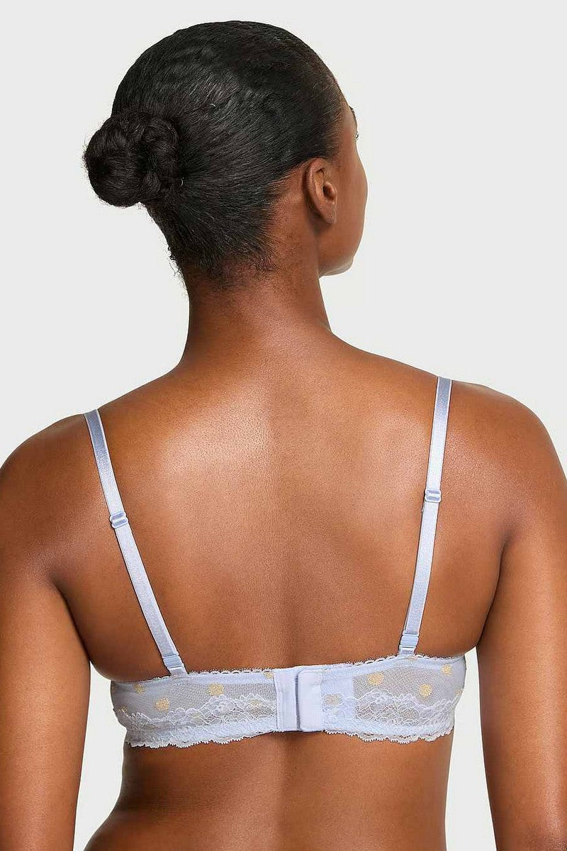 Ущільнений бюстгальтер 872009836 blue Victoria`s Secret спина