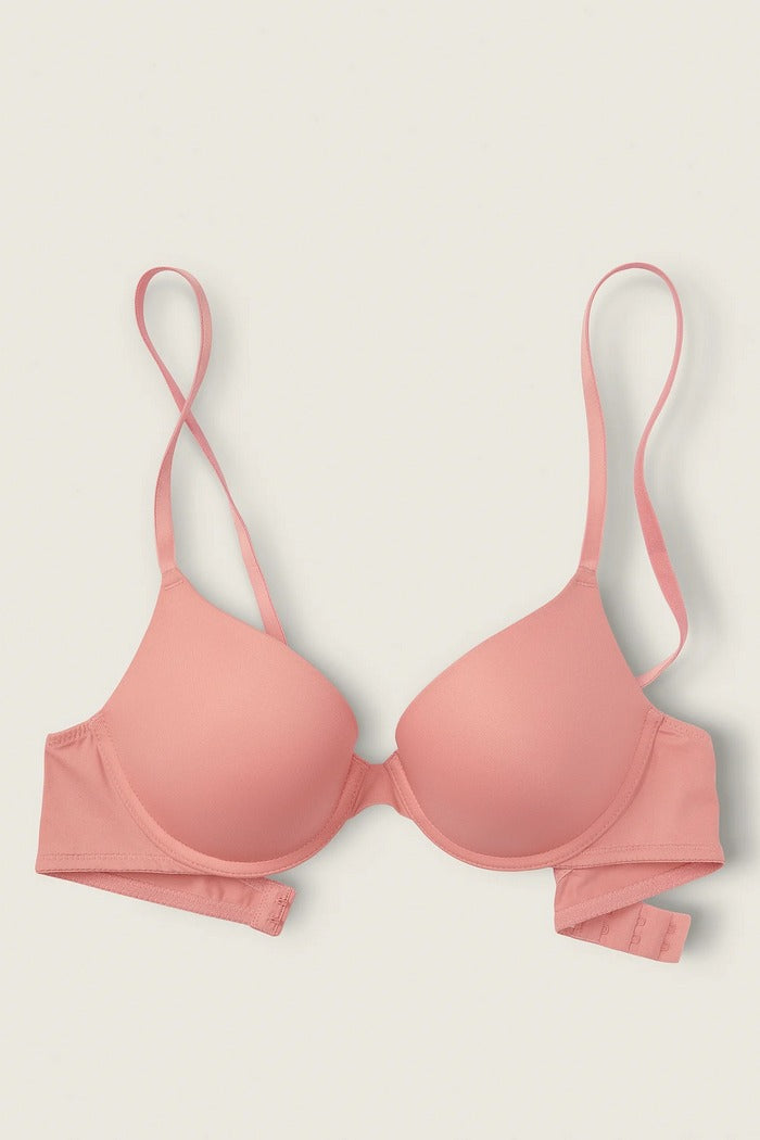 Гладкий бюстгальтер пуш-ап 927477165 rose