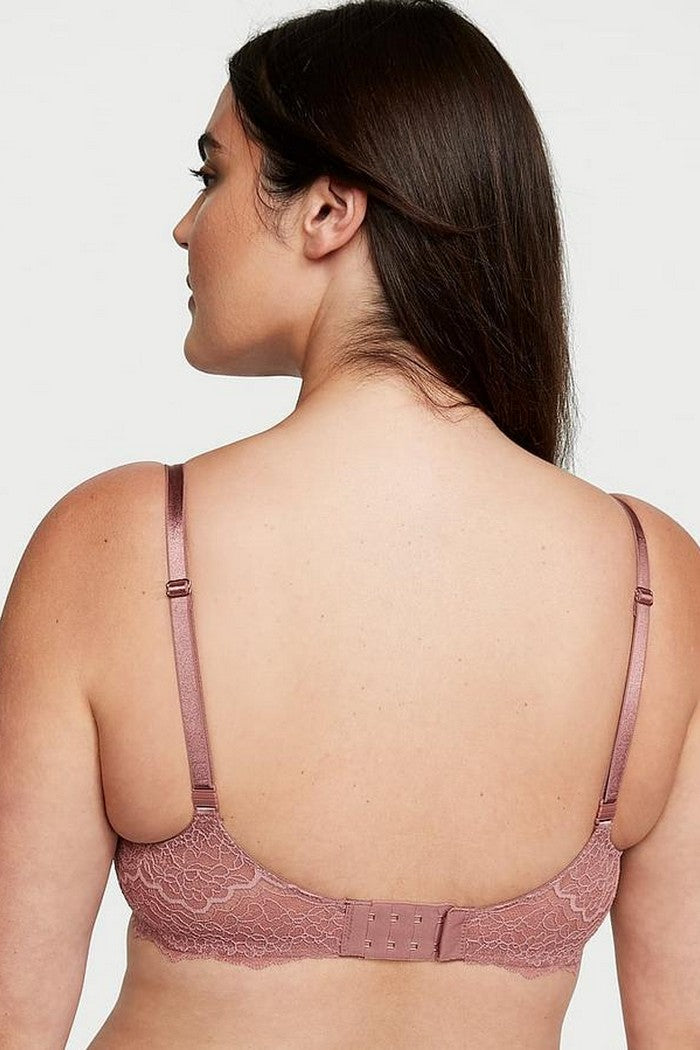 Гладкий бюстгальтер із шиммером 937134993 rose Victoria`s Secret
