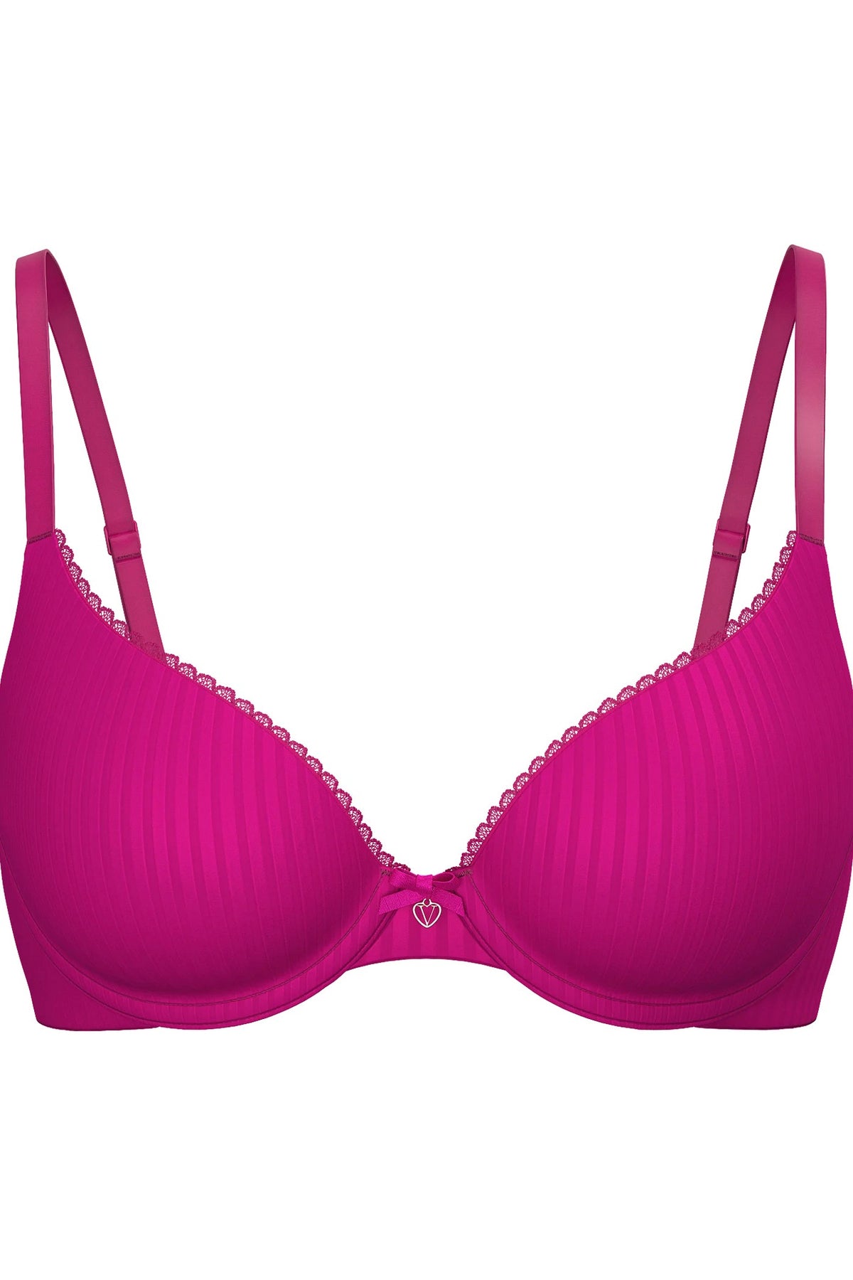 Безшовний бюстгальтер пуш-ап 944934593 pink Victoria`s Secret