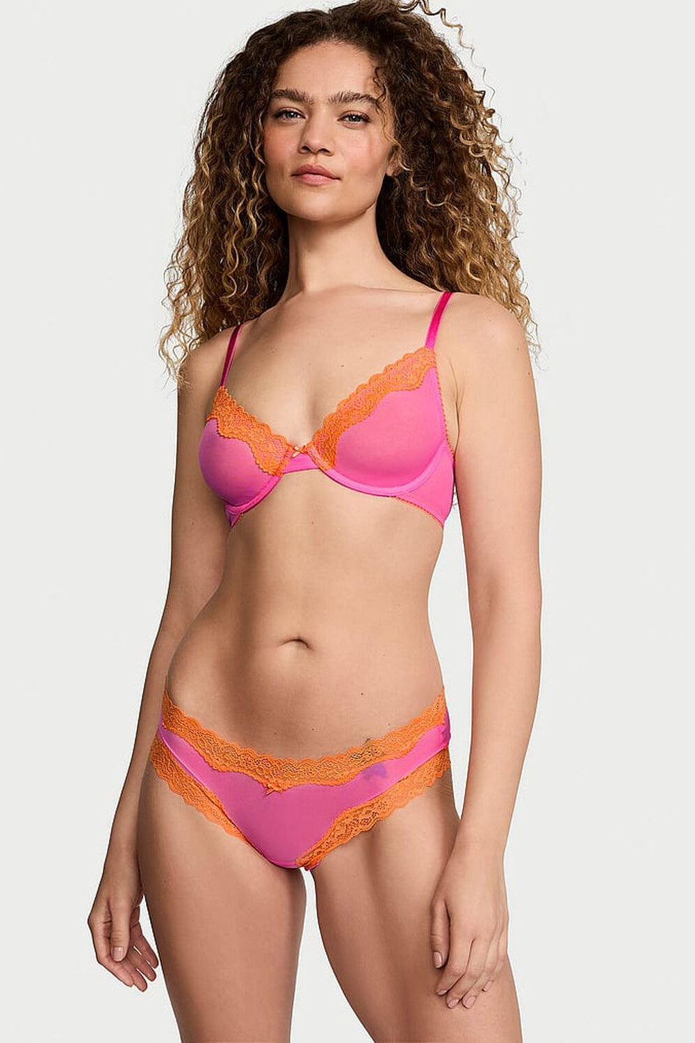 М'який бюстгальтер із мікросітки 950579179 pink Victoria`s Secret