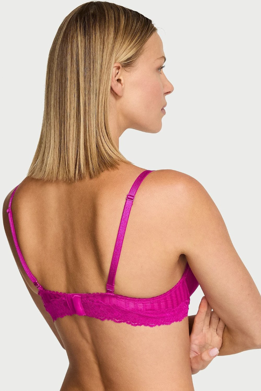 Бюстгальтер пуш-ап 95773349 pink Victoria`s Secret